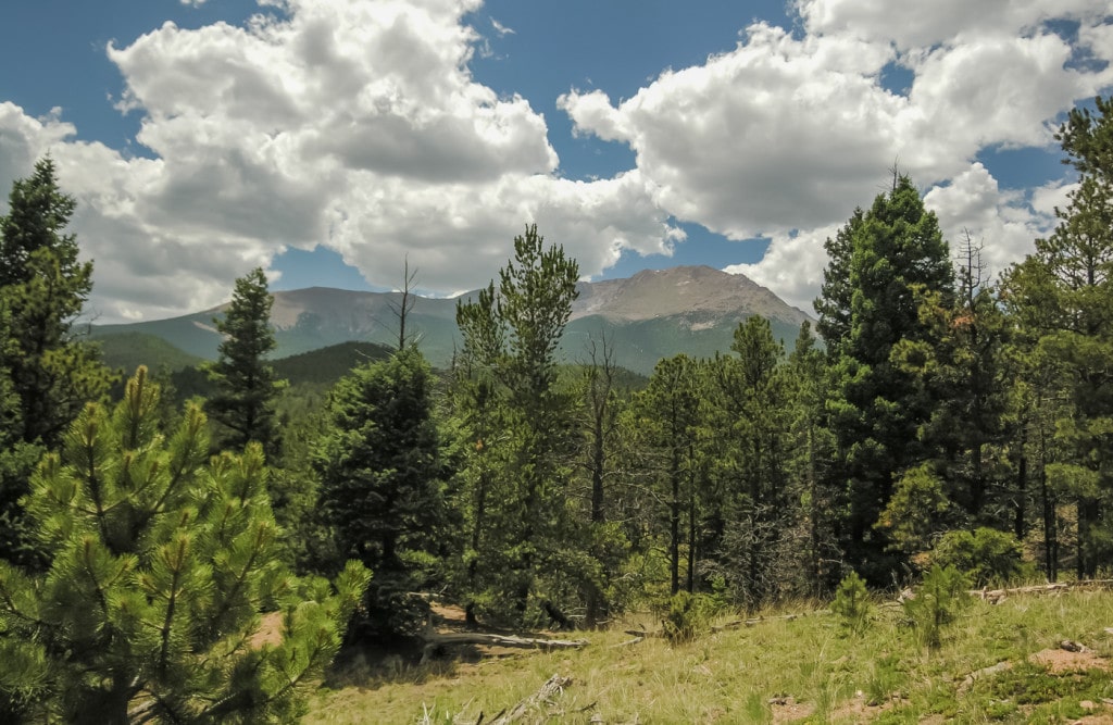 Barr Trail Pikes Peak View