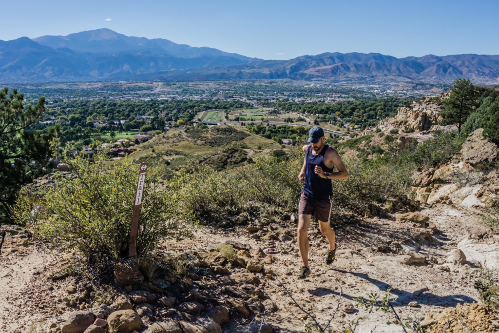 Palmer Park Colorado Springs Trail Runner
